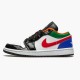 Air Jordan 1 Retro Low Multi-Color Herren/Damen CZ4776 101 Weiß/Weiß-Hyper Royal AJ1 Jordan Sneakers