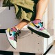 Air Jordan 1 Mid SE Multicolor Weiß/Schwarz/Lightbulb/Team Ora CW1140 100 AJ1 Sneakers