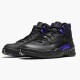 Air Jordan 12 Retro Dark Concord Herren AJ12 CT8013 005 Schwarz/Schwarz-Dark Concord Jordan Sneakers